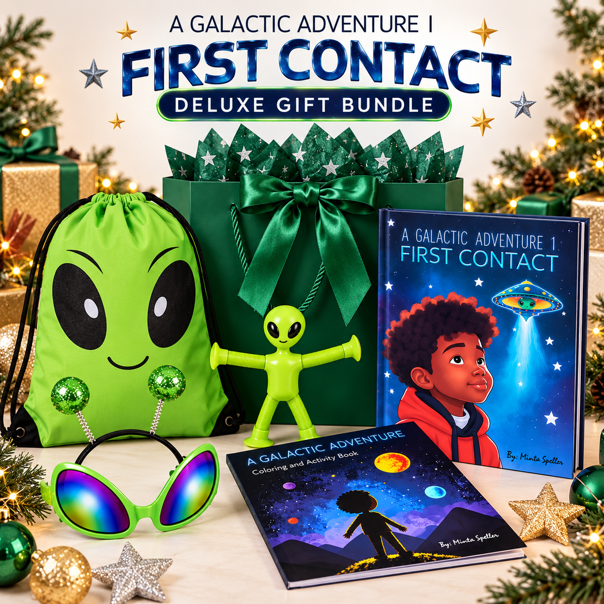 A Galactic Adventure 1: First Contact Deluxe Gift Bundle